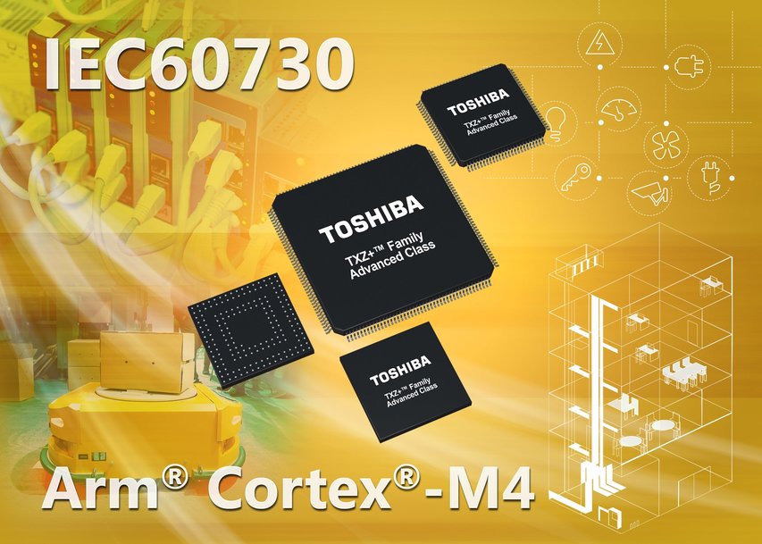 Toshiba Releases New M4N Group of ARM® Cortex®-M4 Microcontrollers in the TXZ+™ Family Advanced Class